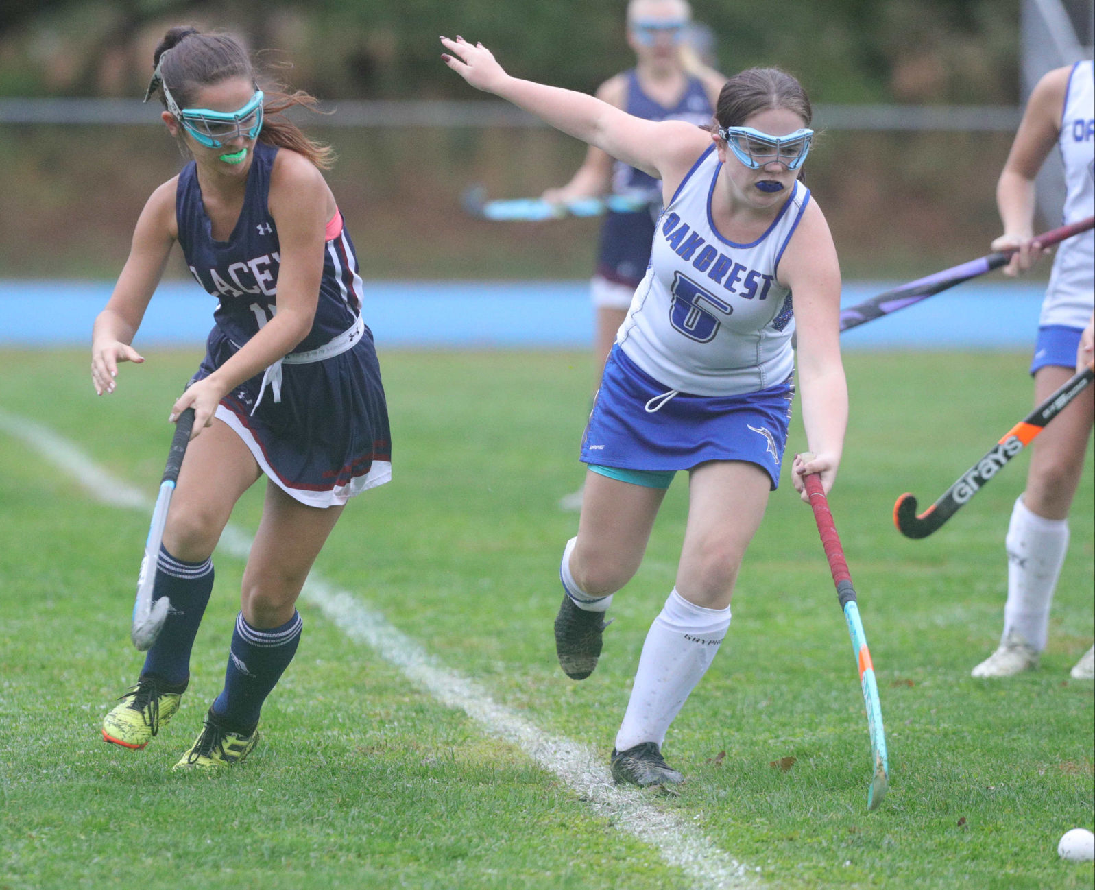 Lacey vs Oakcrest Field Hockey game